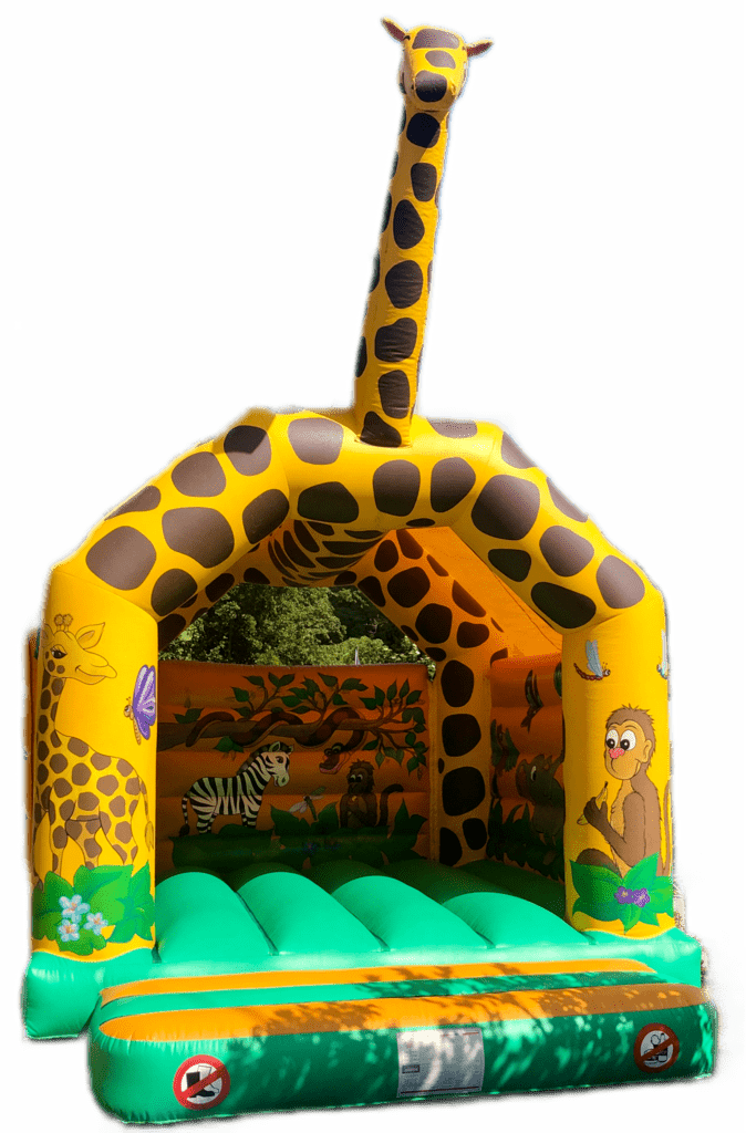 Hüpfburg Giraffe
