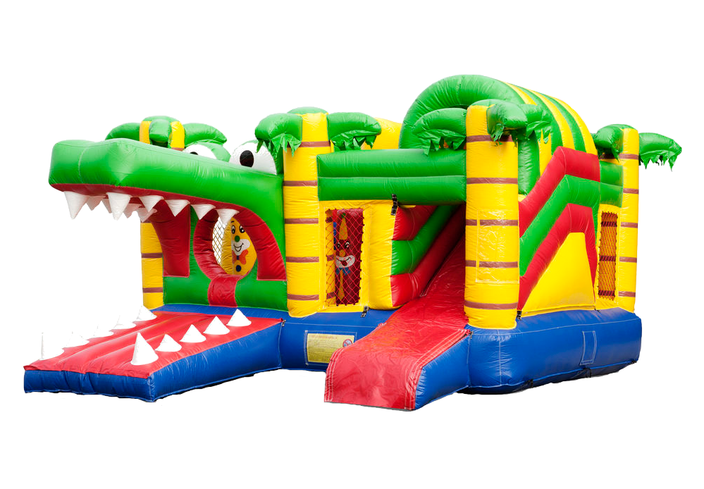 Multiplay Hüpfburg Krokodil